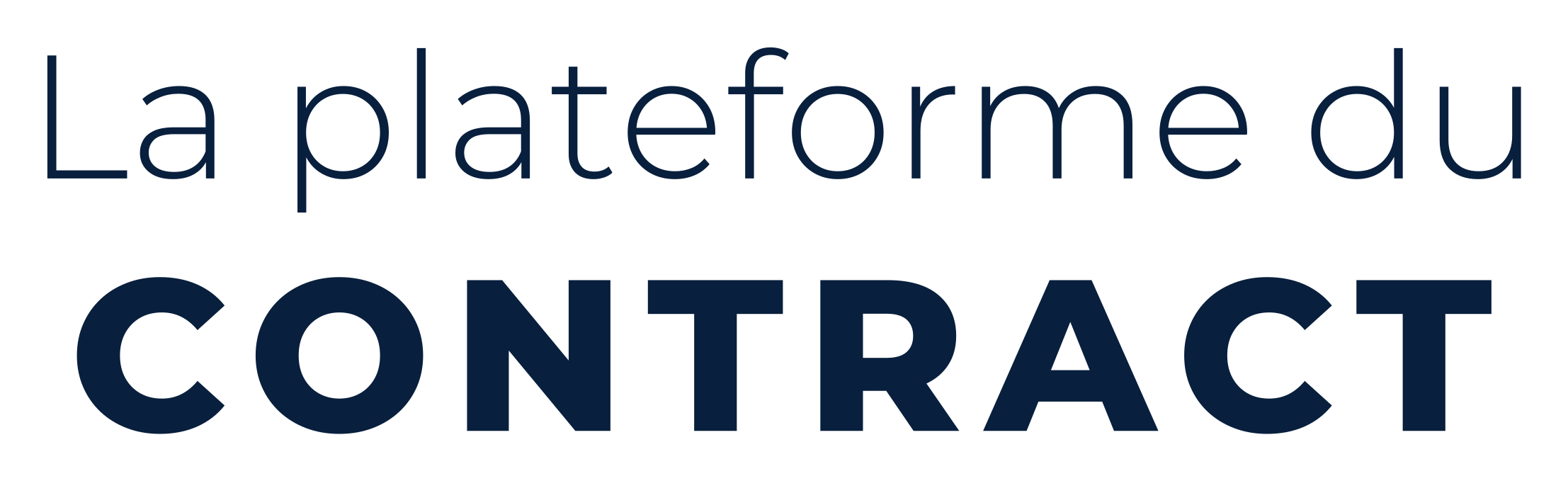 La Plateforme du Contract Logo La Plateforme du Contract